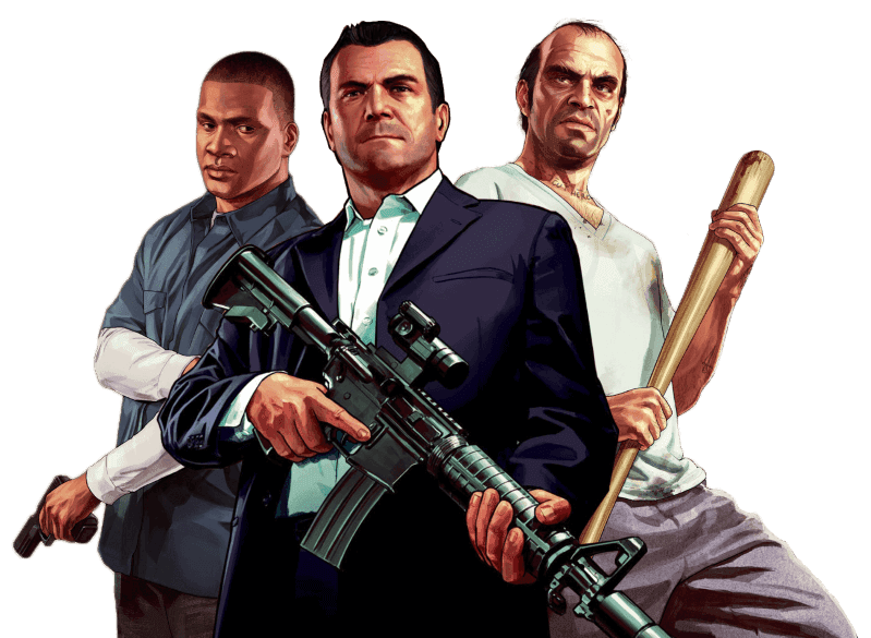 GTA V ana karakterleri: Franklin, Michael ve Trevor