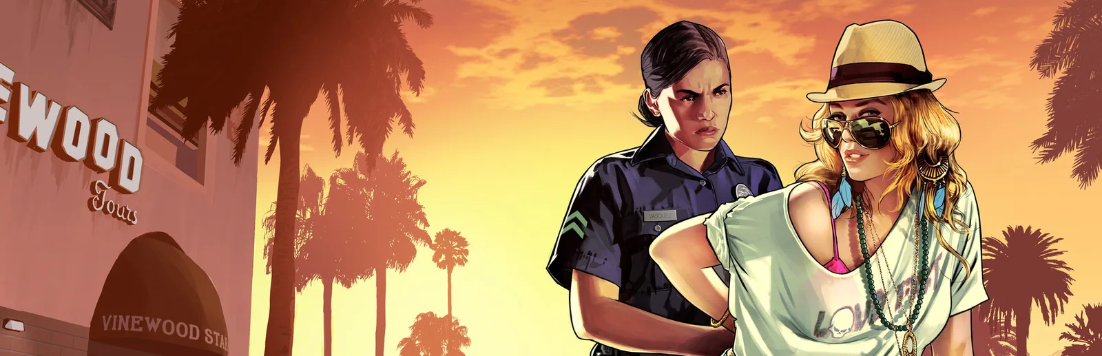 Grand Theft Auto V tanıtım çizimi